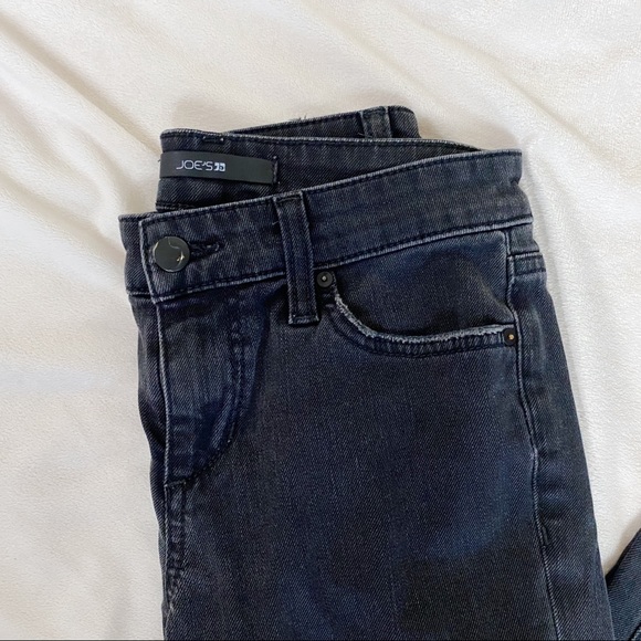 Joe's Jeans Jeans Joes Markie Crop Skinny Jean Washed Black Poshmark